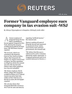 Former Vanguard employee sues company in tax evasion suit