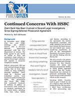 Continued Concerns With HSBC