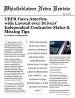 UBER Faces America-wide Lawsuit over Drivers' Independent Contractor Status & Missing Tips