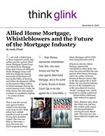 Allied Home Mortgage, Whistleblowers and the Future of the Mortgage Industry