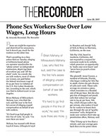 Phone Sex Workers Sue Over Low Wages, Long Hours