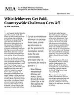 Whistleblowers Get Paid, Countrywide Chairman Gets Off